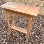 Wormy Maple Entry Table Lr